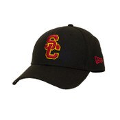 USC Trojans Black SC Interlock 940 Adjustable Hat